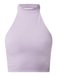 Crop Top mit Neckholder von Guess Lila - 11