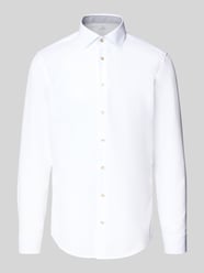 Slim Fit Business-Hemd mit Kentkragen von SEIDENSTICKER - 16