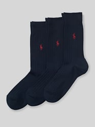 Socken mit Logo-Stitching im 3er-Pack von Polo Ralph Lauren Underwear - 1