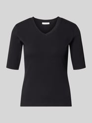 T-Shirt mit V-Ausschnitt von Christian Berg Woman - 36