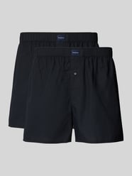 Boxershorts mit elastischem Bund von Bread & Boxers Blau - 11