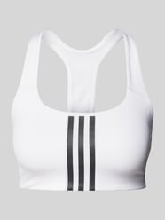 Bustier mit labeltypischen Streifen von ADIDAS SPORTSWEAR Beige - 44