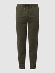 Joggingbroek met stretch  van QS by s.Oliver Groen - 15