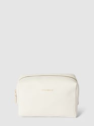 Kosmetiktasche mit Strukturmuster Modell 'TROUSSE' von Coccinelle Weiß - 7