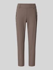 Stoffen broek in 7/8-lengte met stretchgehalte model 'NATINA' van Raffaello Rossi Beige - 22