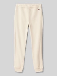 Sweatpants mit Logo-Stitching von CHAMPION Beige - 3