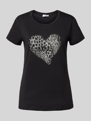 T-shirt met siersteentjes van Liu Jo White - 39