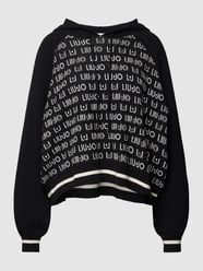 Strickpullover mit Effektgarn von LIU JO SPORT Schwarz - 34
