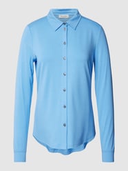 Overhemd met platte kraag van Marc O'Polo Blauw - 24