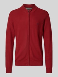 Strickjacke mit Logo-Stitching von Fynch-Hatton - 32