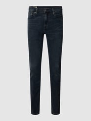 Stone Washed Slim Fit 5-Pocket-Jeans von Levi's® Blau / Türkis - 9