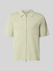 Slim Fit Poloshirt mit Zweiwege-Reißverschluss Modell 'RICO' von Samsøe Samsøe - 1