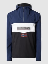 Regular fit jack in comfortmodel, model 'Rainforest'  van NAPAPIJRI CROSS COLL Grijs / zwart - 6