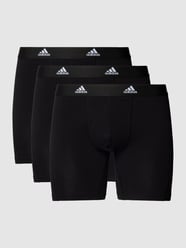 Bokserki z elastycznym pasem z logo od ADIDAS SPORTSWEAR Czarny - 27