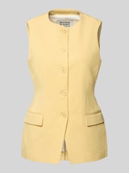 Kamizelka z mieszanki lyocellu i bawełny z kieszeniami z patką od Scotch & Soda - 5