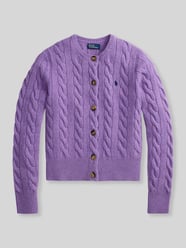 kardigan rozpinany w kroju regular fit z wełny z domieszką kaszmiru od Polo Ralph Lauren - 27