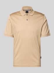 Koszulka polo w kroju regular fit z listwą guzikową od bugatti - 30