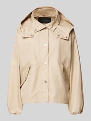 Jacke mit Kapuze Modell 'Hilvi' von OPUS Beige - 15