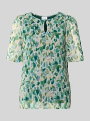 Blusenshirt mit Schlüsselloch-Ausschnitt Modell 'EMMA' von VILA - 26