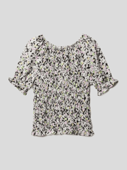 T-shirt met gebloemd motief van VINGINO Zwart - 8