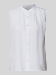 Regular Fit Blusentop aus Viskose-Leinen-Mix von Christian Berg Woman - 6
