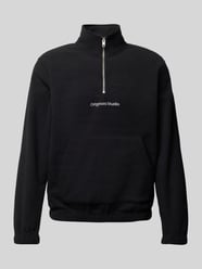 Sweatshirt mit Stehkragen Modell 'VESTERBRO' von Jack & Jones Schwarz - 37