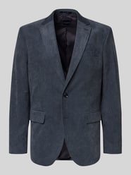 Marynarka o kroju slim fit z kołnierzem z połami od Christian Berg Men - 38