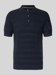 koszulka polo o kroju slim fit z wyhaftowanym logo od LERROS - 43