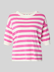 T-shirt o kroju regular fit z mieszanki wiskozy model „Morla” od b.young - 13