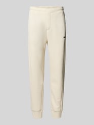 Regular fit sweatbroek met katoen, model 'JT_LEAGUE HEDIKO' van BOSS Green Beige - 8