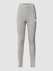 Leggings mit Logo-Streifen von ADIDAS SPORTSWEAR Grau - 39
