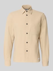 Regular Fit Freizeithemd aus reiner Baumwolle von Marc O'Polo DENIM Beige - 2