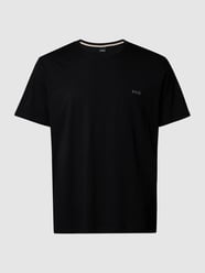 T-shirt PLUS SIZE z wyhaftowanym logo od Boss Black Big&Tall Czarny - 3