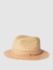 Strohoed van raffiastro van Lauren Ralph Lauren Wit - 23