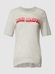 Strickshirt aus Kaschmir Modell 'MON AMOUR' von Zadig & Voltaire Beige - 44
