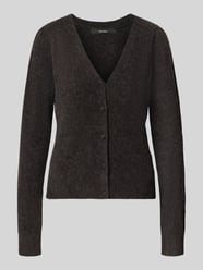 Regular fit gebreid jack met v-hals model 'DOFFY' van VERO MODA - 36