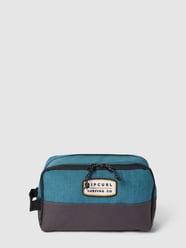 Kulturtasche mit Label-Patch Modell 'GROOM' von Rip Curl Türkis - 37