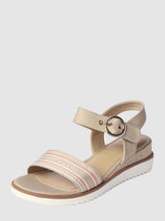 Sandalen met labelprint van Tom Tailor Wit - 30