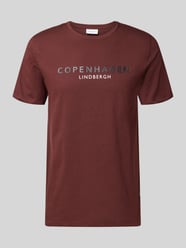T-Shirt mit Label-Print Modell 'Copenhagen' von Lindbergh - 44