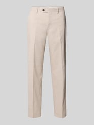 Regular Fit Anzughose mit Leinen-Anteil Modell 'STYLE.MAINE' von Selected Homme Beige - 13