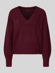 Sweter z dzianiny o kroju comfort fit z dodatkiem wełny model ‘BOOM’ od Vero Moda - 4