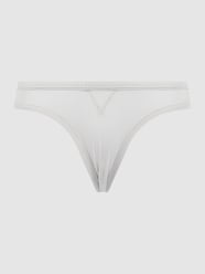 High Cut String mit Stretch-Anteil  von Aerie Grau - 1