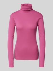 Shirt met lange mouwen en col van Marc O'Polo Denim Fuchsia - 26