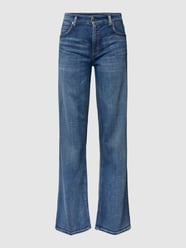 Jeans mit Label-Patch Modell 'Aimee' von Cambio - 12