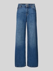 Essentials Wideleg Jeans von Review Blau - 18