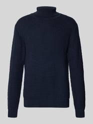Rollkragenpullover mit gerippten Abschlüssen von MCNEAL - 1