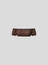 Bikini-Oberteil mit Animal-Print von Love Stories Braun - 33