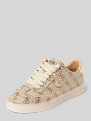 Sneaker mit Label-Details Modell 'JAZLIE2' von Guess Beige - 35