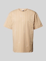 T-Shirt mit Rundhalsausschnitt von KARL KANI Beige - 28