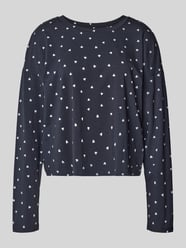 Pyjamabovendeel met ronde hals van Jake*s Casual - 43